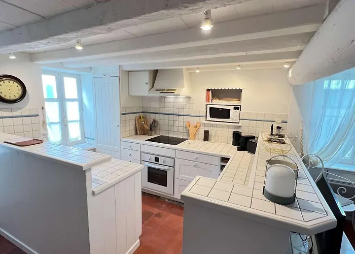 别墅 Charmante Maison De Village Typique Rhetaise 拉考德索梅